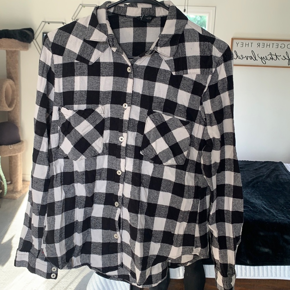 Black & White Flannel